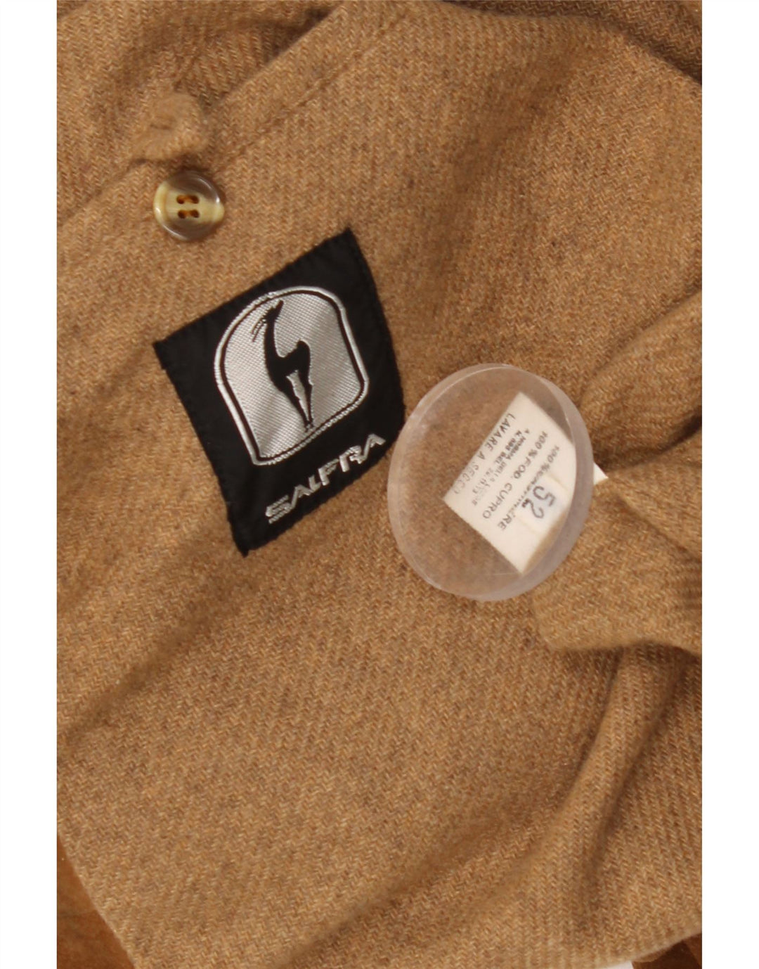 Salfra Herre Ruskind Bomber Jacket IT 52 XL Brunt Læder
