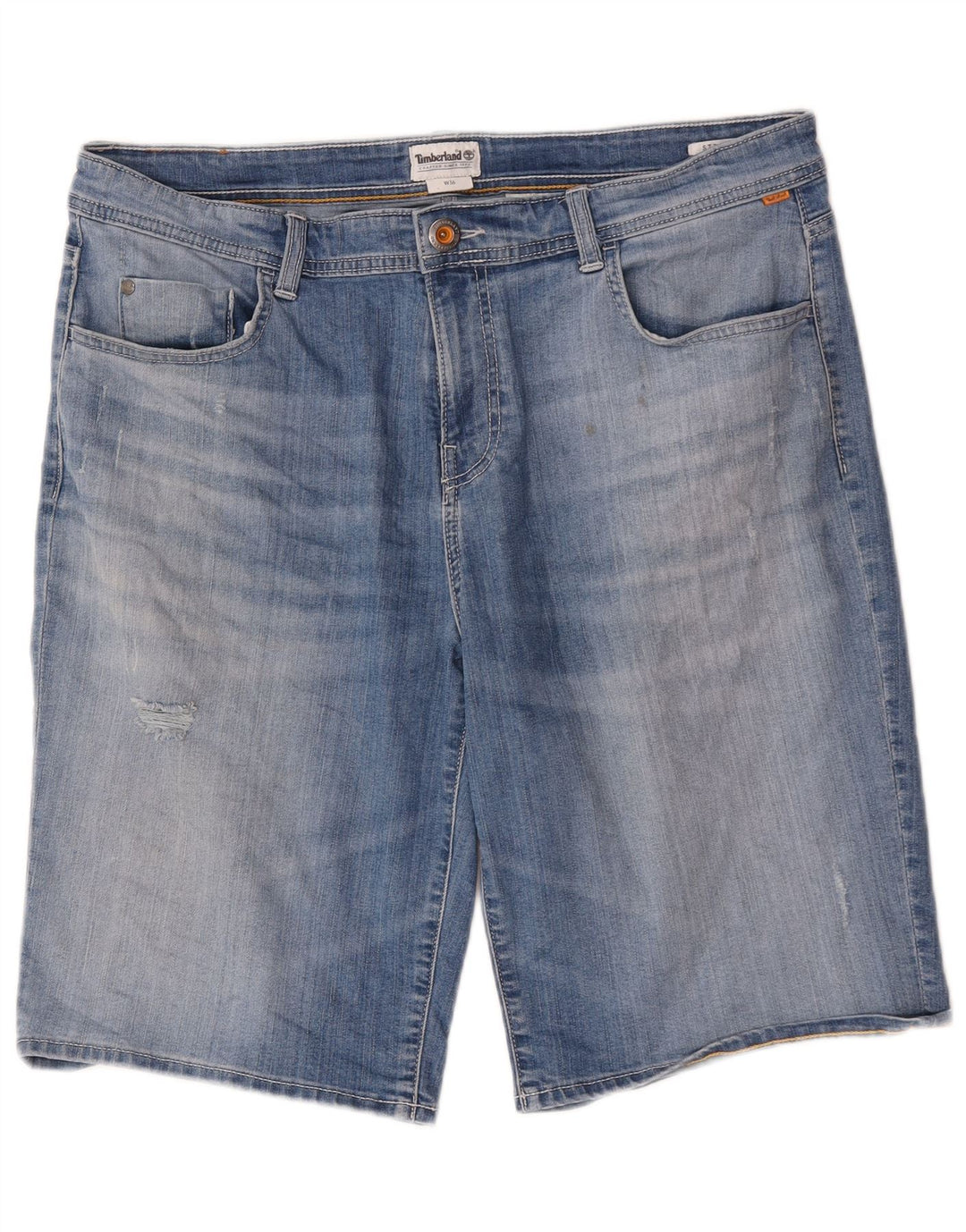 Timberland Herre Denim Shorts W36 Large Blue