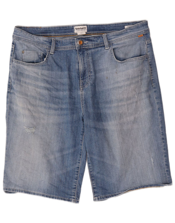 Timberland Herre Denim Shorts W36 Large Blue