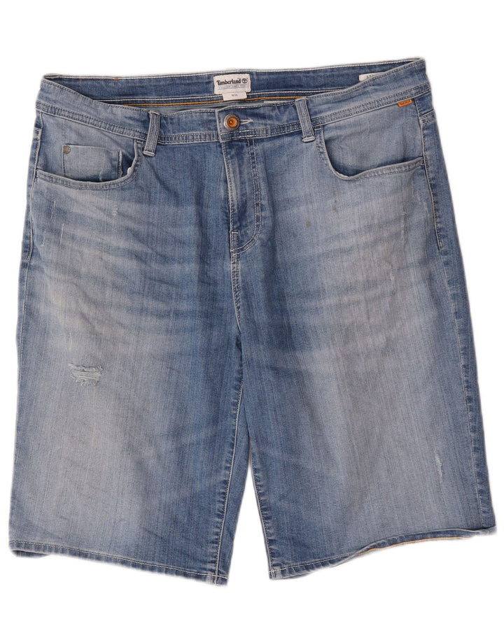 Timberland Herre Denim Shorts W36 Large Blue