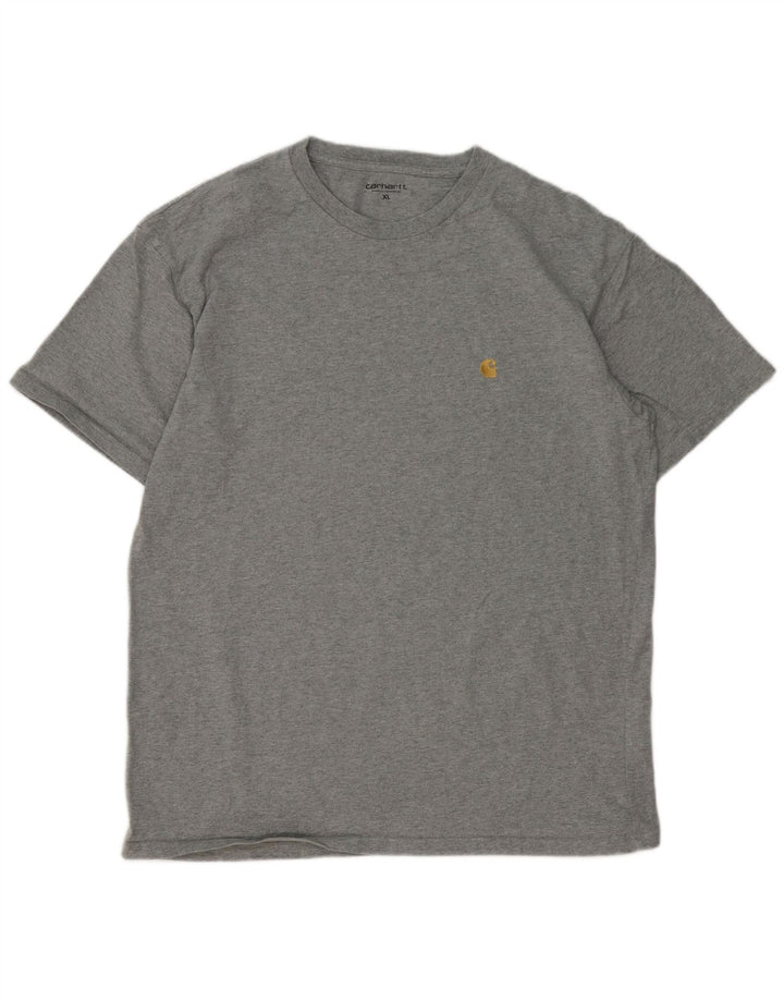 Carhartt Herre T-Shirt Top XL Grå Bomuld