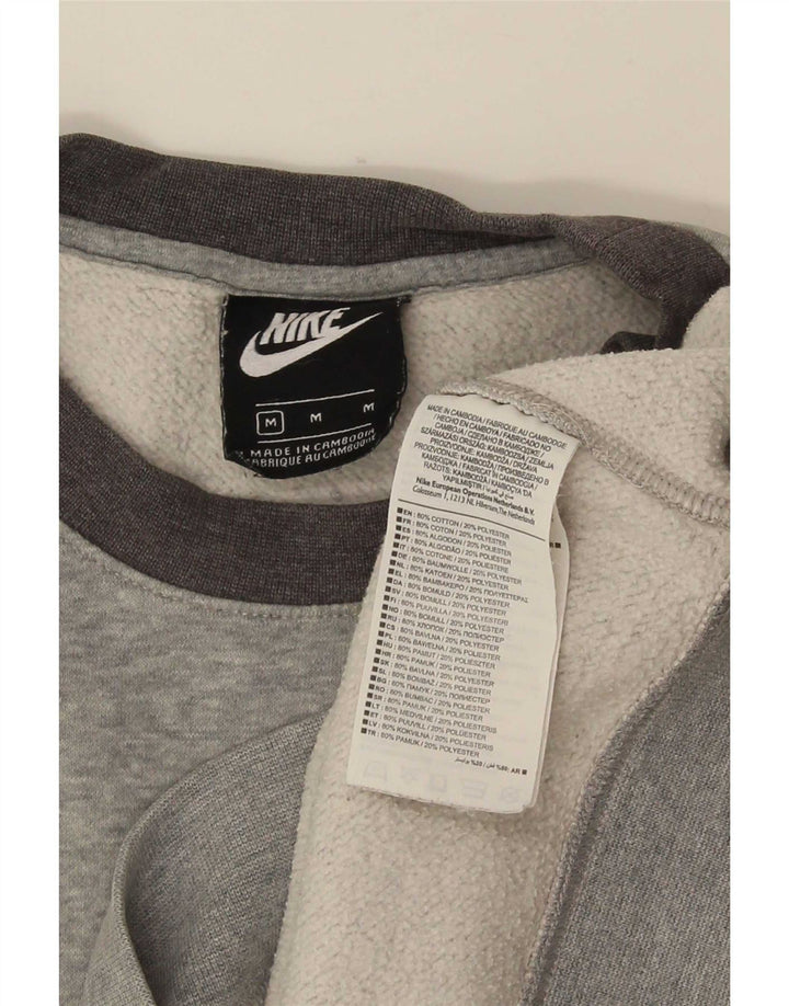 Nike Sweatshirt-trøje til mænd Medium Grey Flecked Bomuld