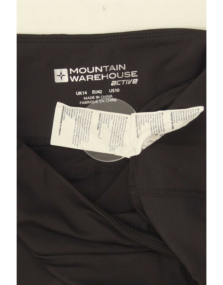 Mountain Warehouse Dame Capri Leggings UK 14 Medium Sort Colourblock