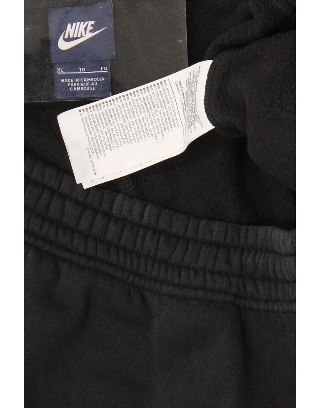 NIKE Træningsdragt til mænd Joggers XL Sort bomuld