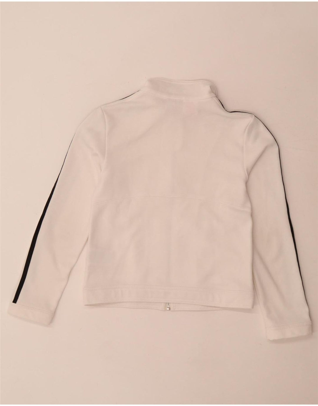 Adidas piger grafisk træningsdragt topjakke 11-12 år Hvid polyester