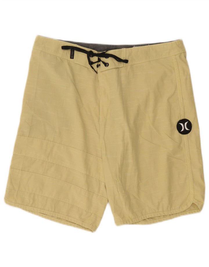 Hurley Herre Phantom Svømmeshorts Små Gul Polyester