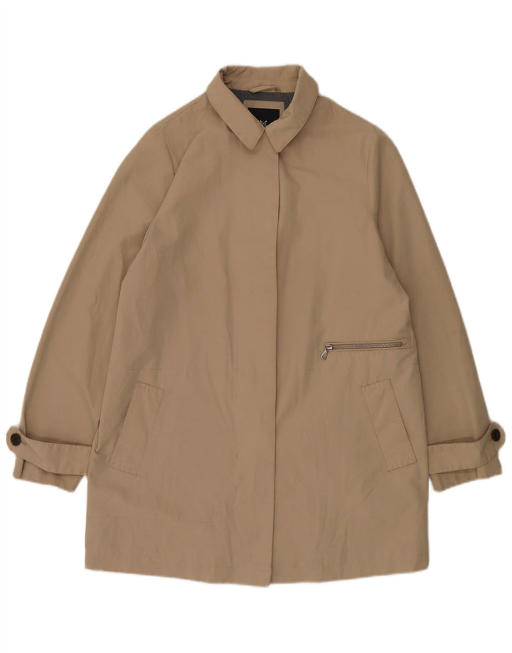 Crew Clothing Dame Overfrakke UK 12 Medium Beige Bomuld