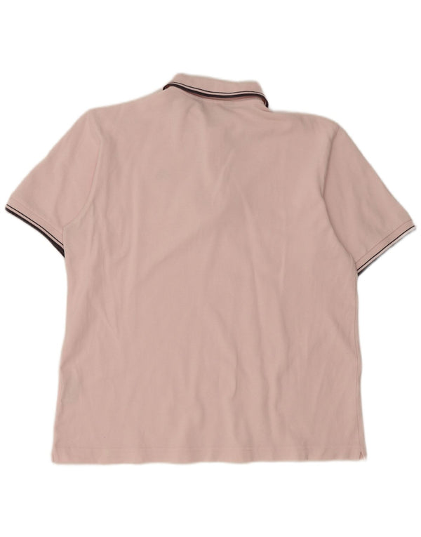 Kappa herre poloshirt Medium Pink Bomuld