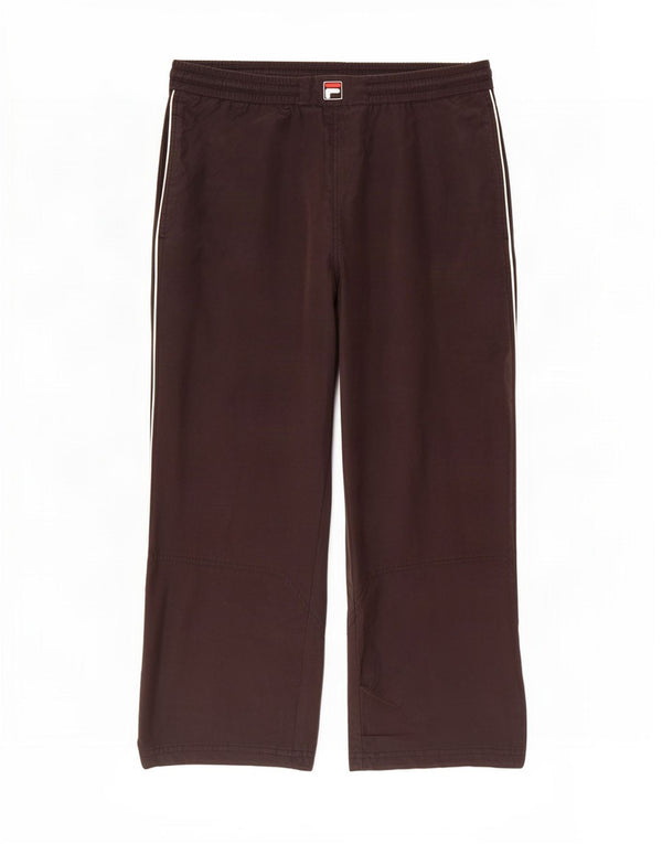 Fila Herre Cropped Trousers Large W36 L23 Sort Bomuld