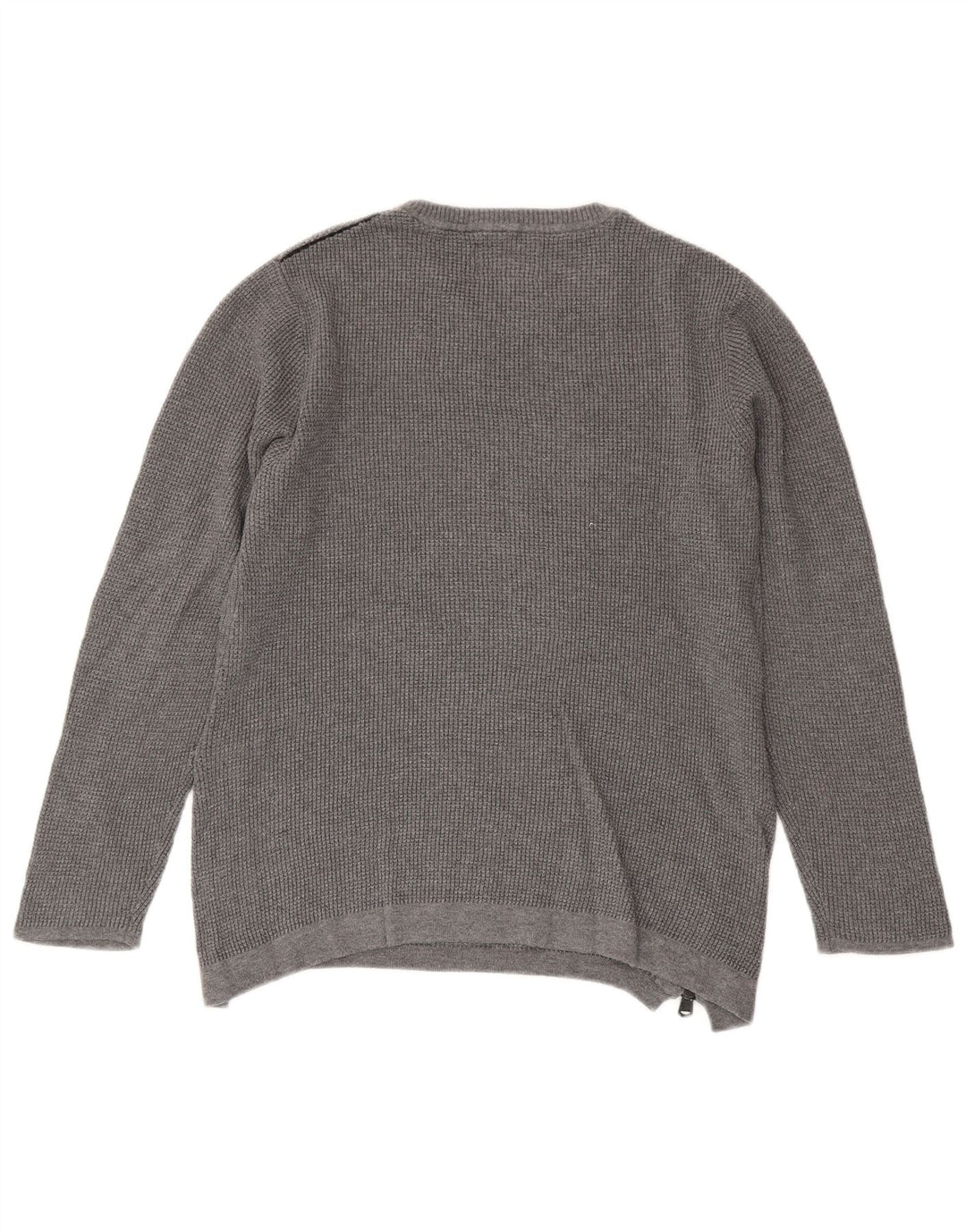 Zara drenge sweater med rund hals 9-10 år grå bomuld