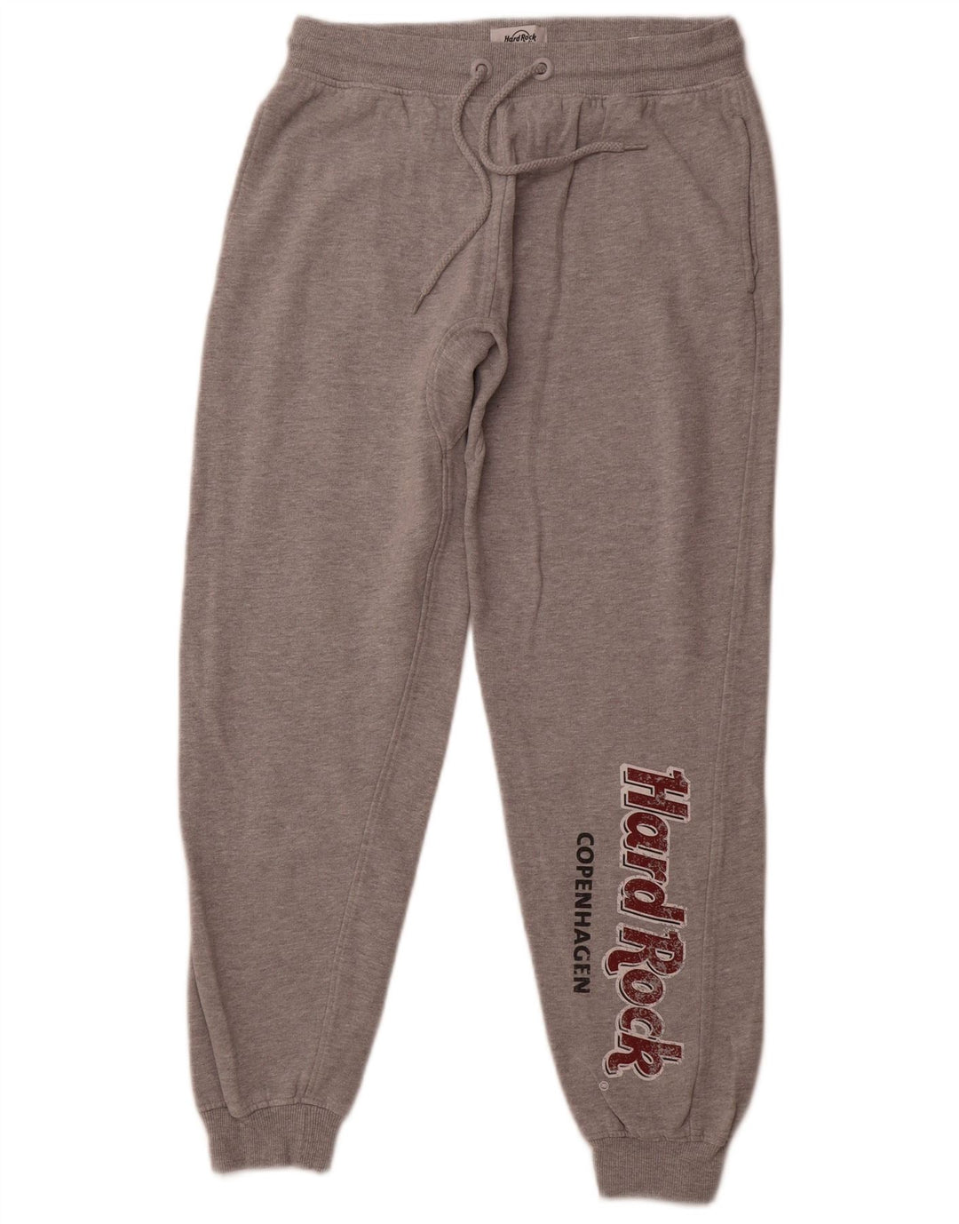 Hard Rock Dame træningsdragt Bukser Joggers UK 14 Medium Grey Bomuld