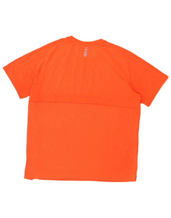 Under Armour Herre Heat Gear T-Shirt Top Stor Orange
