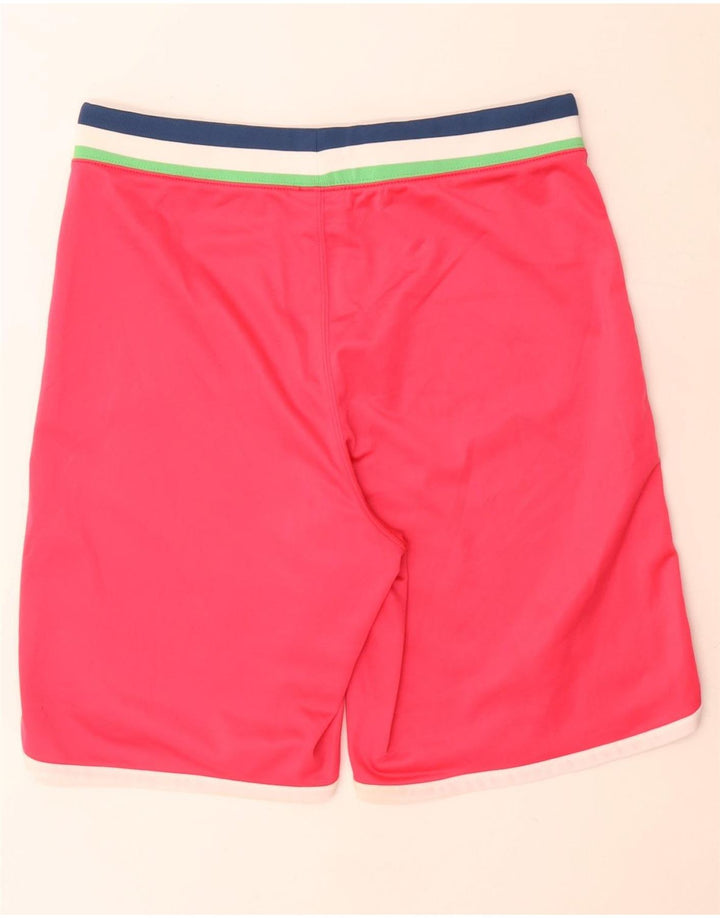 Converse sportsshorts til kvinder UK 14 Stor lyserød stribet polyester