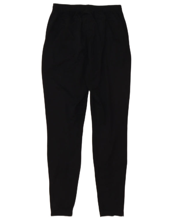 Nike Mens Dri Fit Tracksuit Trousers Small  Black Polyester