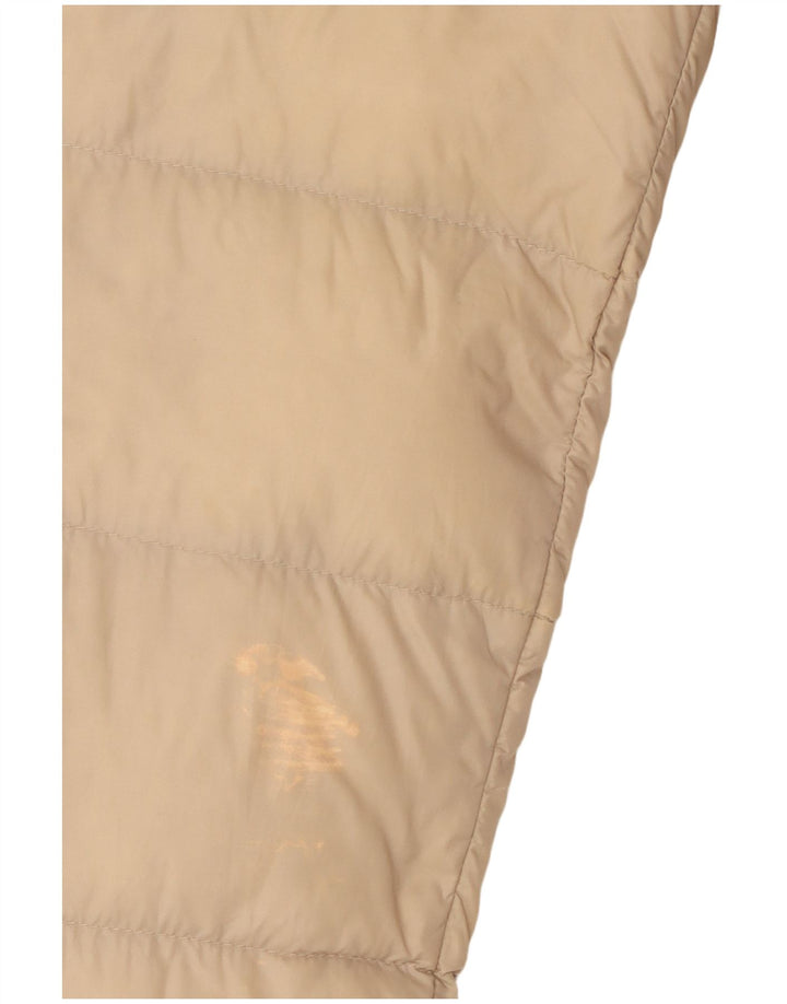 Calvin Klein Dame Polstret Jakke UK 14 Medium Beige Nylon