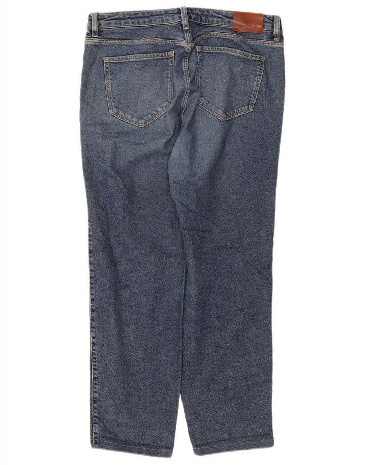 Massimo Dutti Dame Cigaret Straight Jeans EU 42 Large W32 L27 Blå