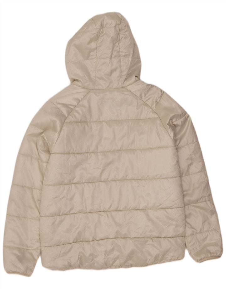 The North Face piger polstret jakke 11-12 år stor råhvid polyester