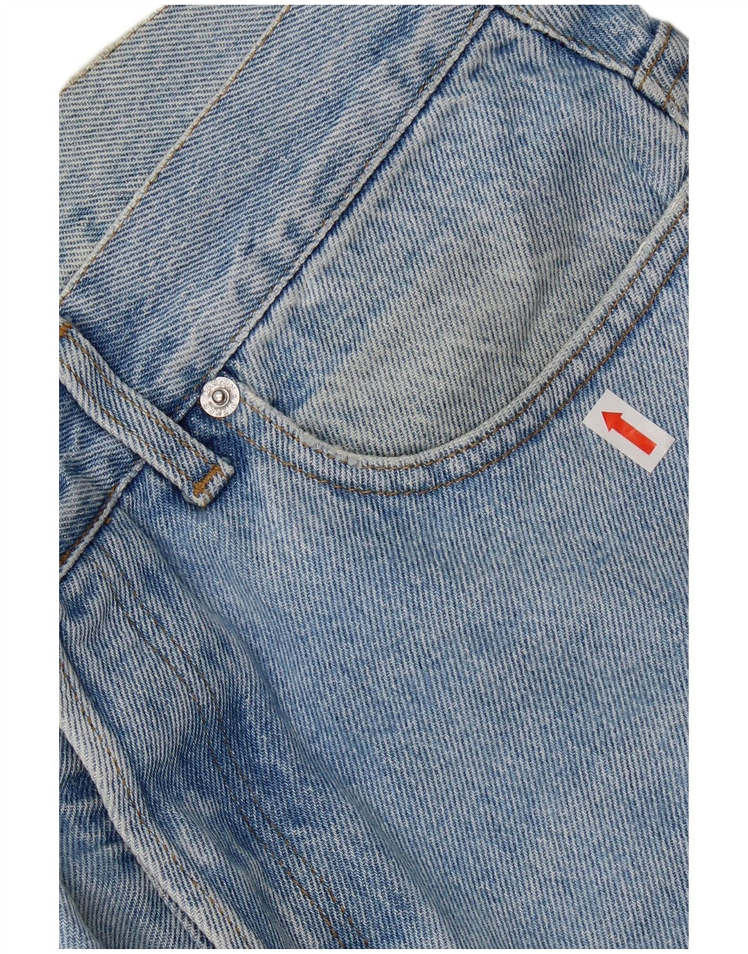 PIERRE CARDIN Dame-tilspidsede jeans EU 40 Medium W30 L31 Blå Bomuld