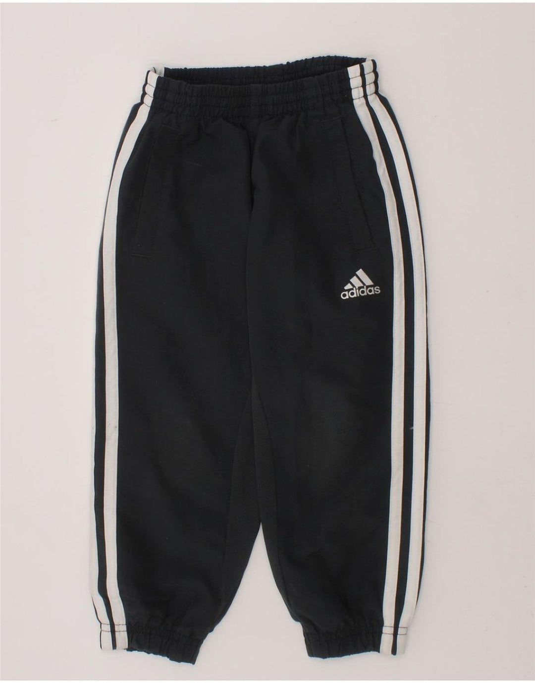 ADIDAS Boys Climalite Tracksuit Trousers Joggers 2-3 Years Grey Polyester Vintage Adidas and Second-Hand Adidas from Messina Hembry 