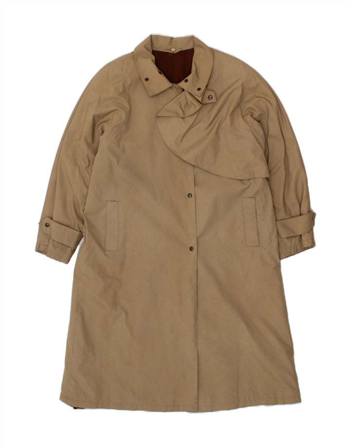 INCOM Womens Trench Coat IT 42 Medium Brown Vintage Incom and Second-Hand Incom from Messina Hembry 