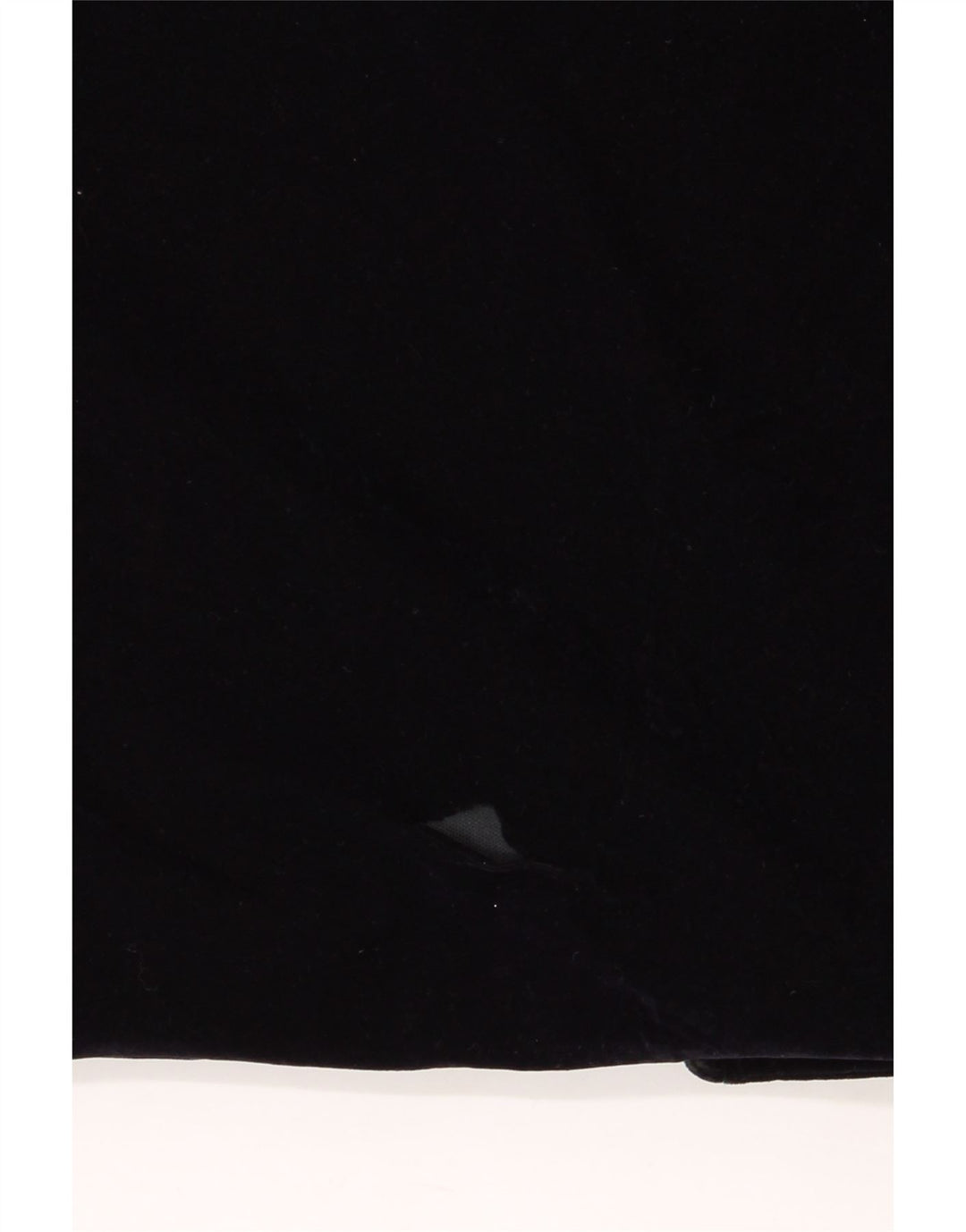 Jaeger Dame Velour Overfrakke UK 14 Medium Navy Blue Polyester