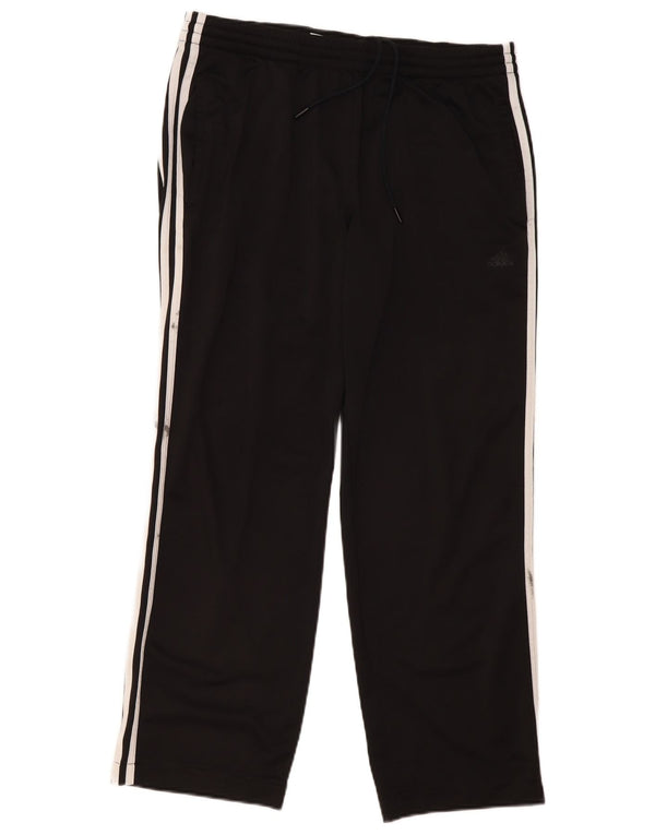 Adidas Træningsdragtsbukser til mænd Stor sort polyester