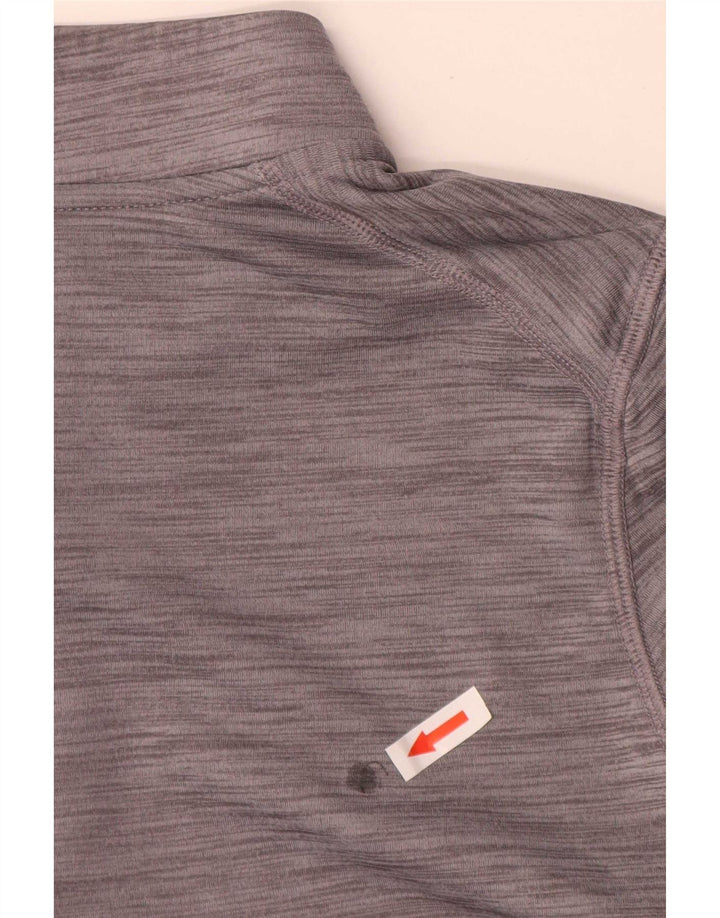 Nike Boys Dri Fit Pullover Træningsdragt Top 13-14 år XL Grå Flecked