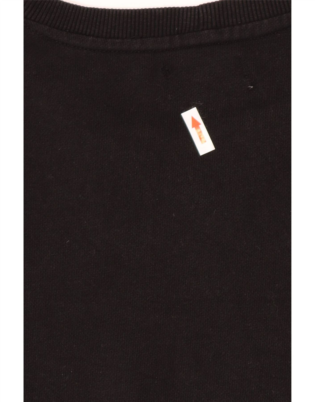 Zara Herre Sweatshirt Jumper Stor Sort Bomuld