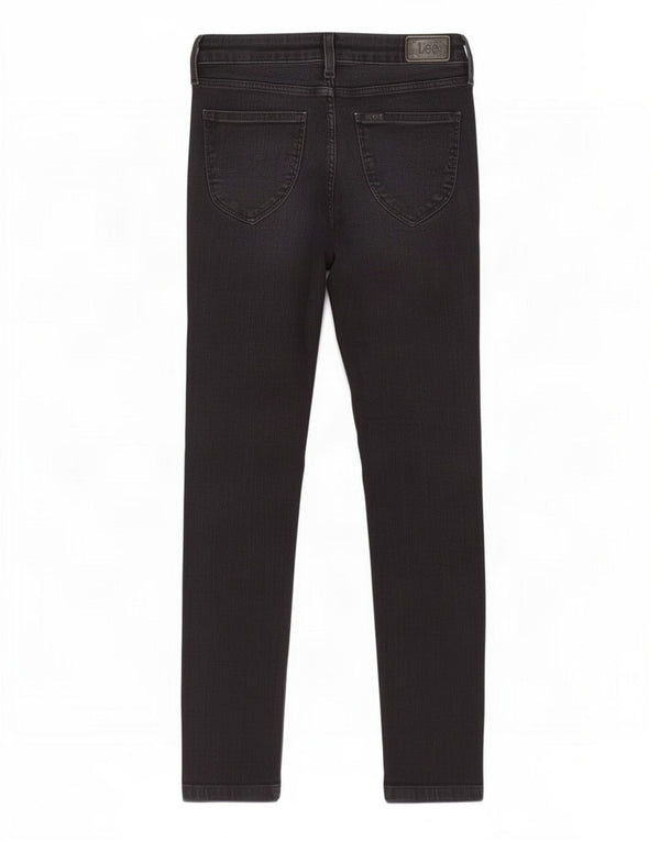 Lee Dame Scarlett Skinny Jeans W28 L27 Sort Bomuld