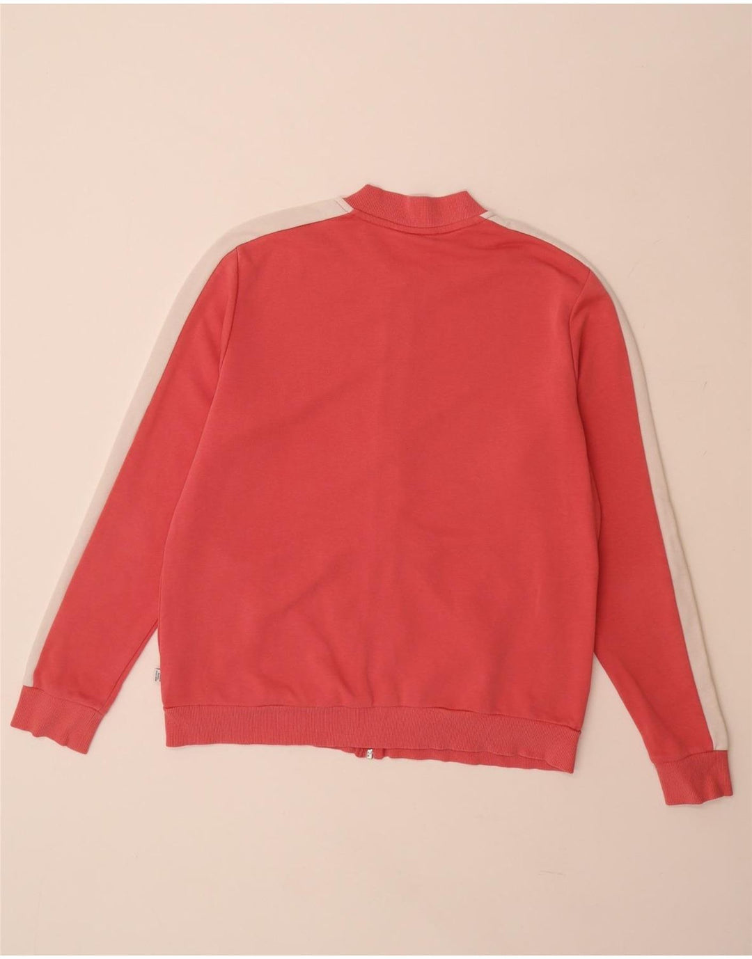 PUMA træningsdragt topjakke til kvinder UK 18 XL Pink Colourblock Bomuld