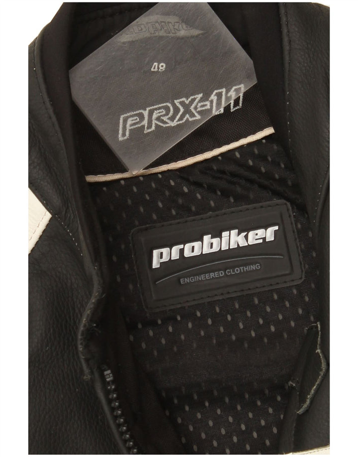 Probiker Herre grafisk racerjakke IT 48 Medium Sort Colourblock