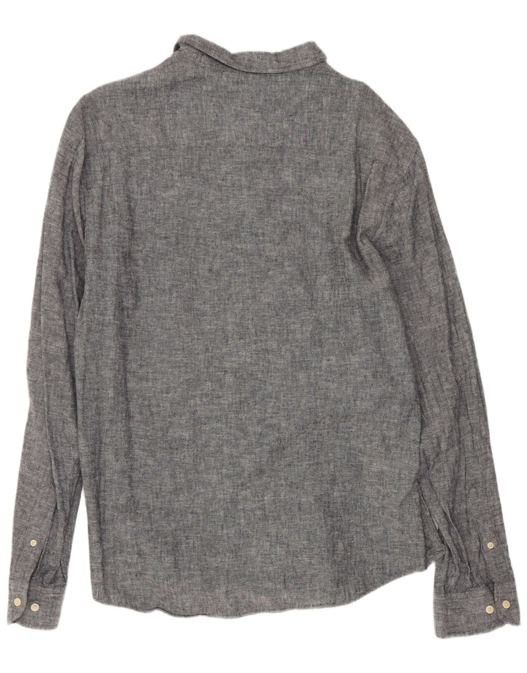 Nautica Herreskjorte XL Grå Flecked Linen