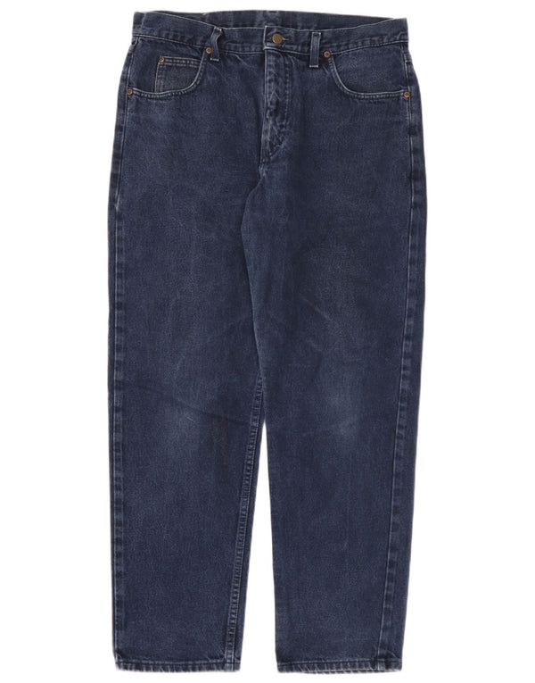 Lee Mens Rockford Tapered Jeans W36 L30 Marineblå Bomuld