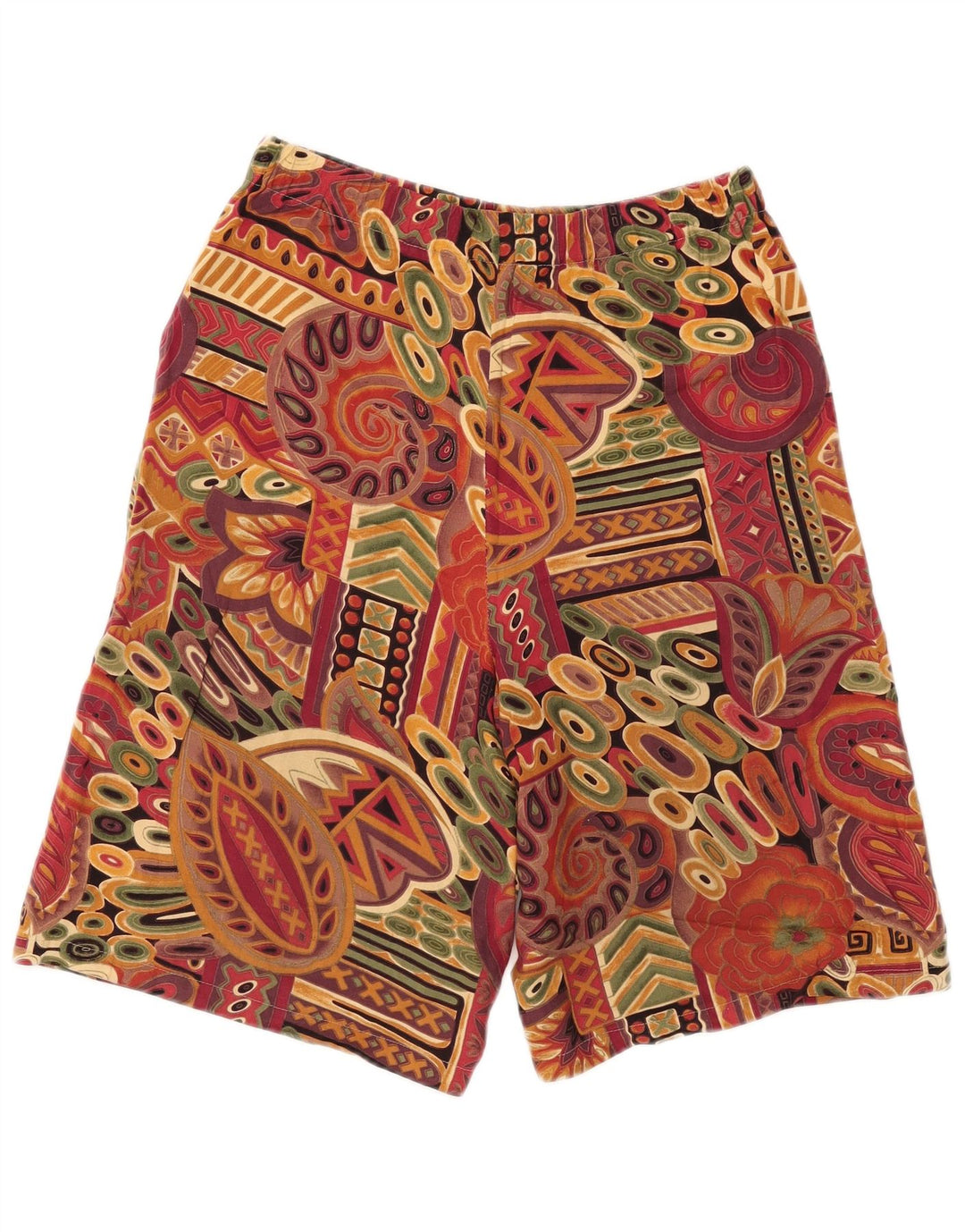 Vintage Kvinders Casual Shorts W30 Medium Multicolored Floral