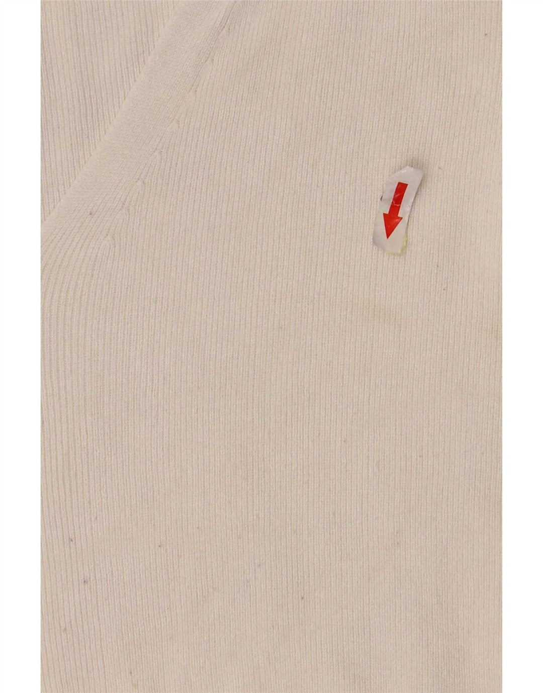 Marks & Spencer Dame ærmeløs bluse Top UK 14 Medium Off White Viscose