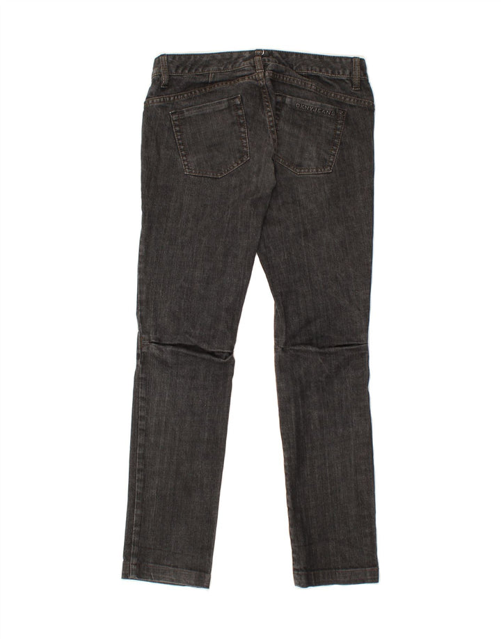 DKNY Womens Slim Jeans W28 L30  Grey Cotton Vintage Dkny and Second-Hand Dkny from Messina Hembry 