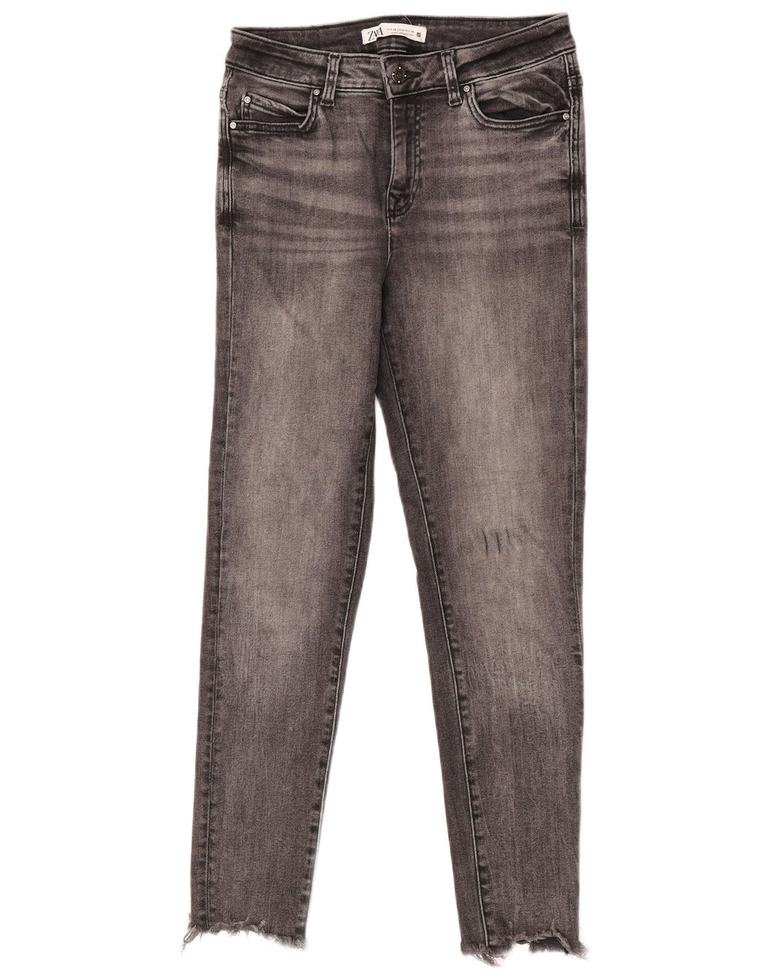 Zara Dame Skinny Jeans EU 38 Small W26 L27 Grå