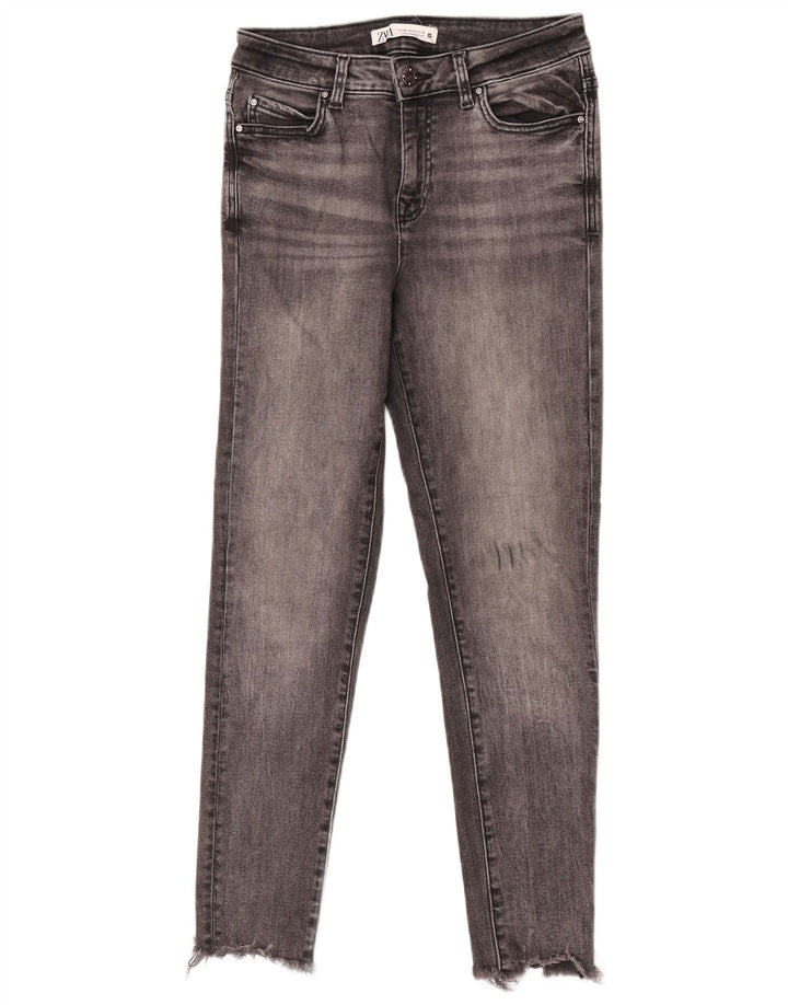 Zara Dame Skinny Jeans EU 38 Small W26 L27 Grå