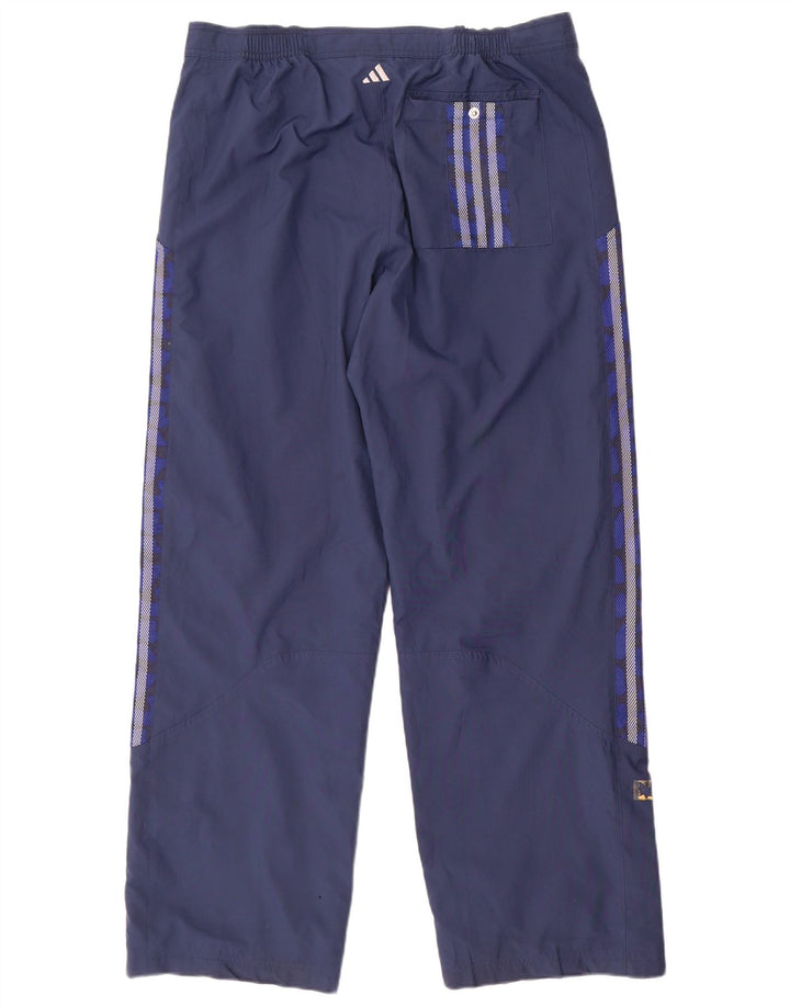 Adidas Herre vandtætte bukser Large Navy Blue Polyester