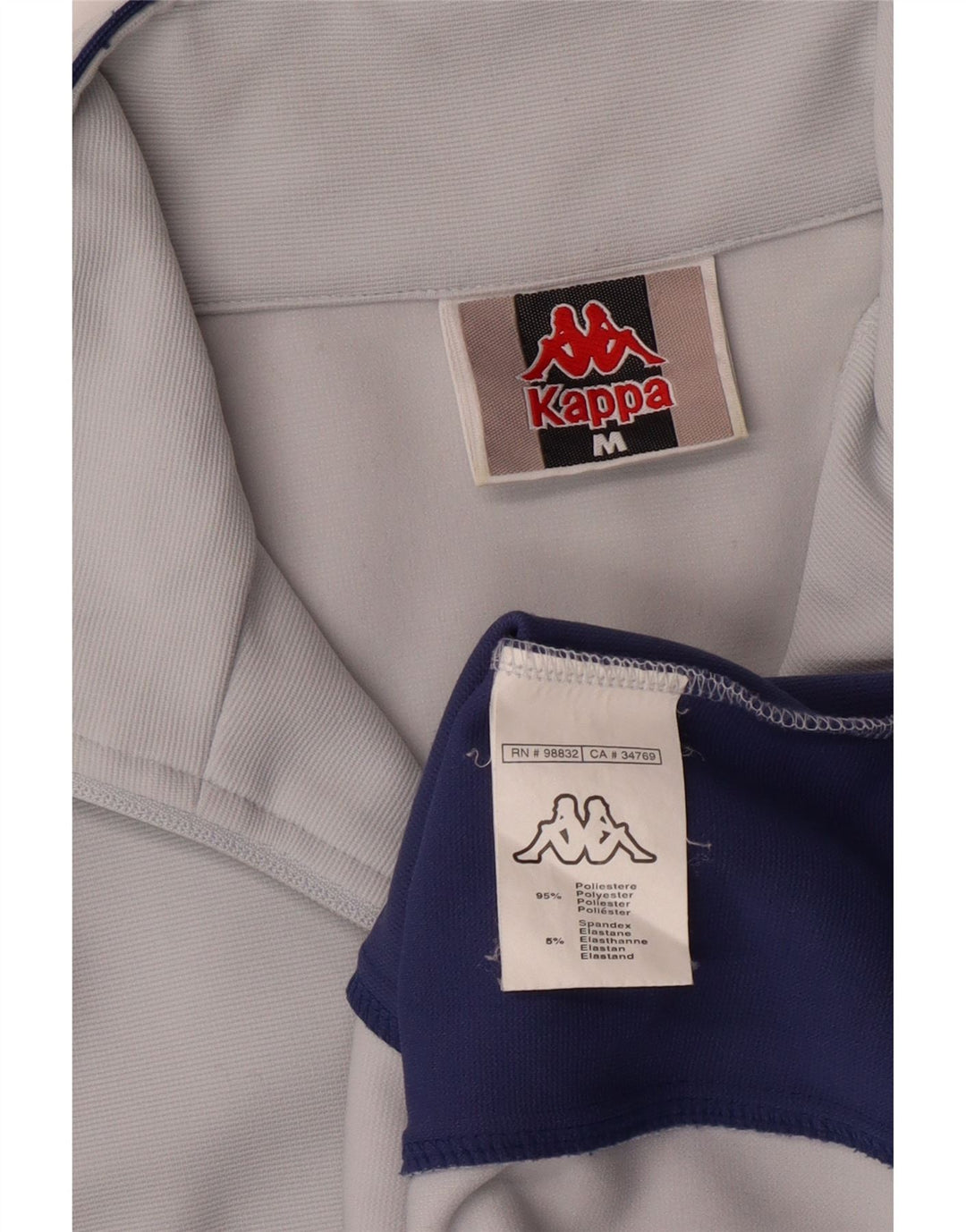 Kappa Træningsdragt til mænd Topjakke Medium Blue Colourblock Polyester