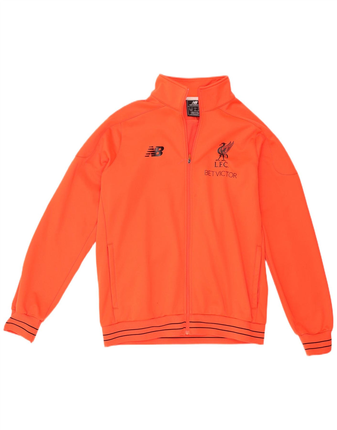 New Balance Herre Liverpool Grafisk træningsdragt Topjakke Stor Orange