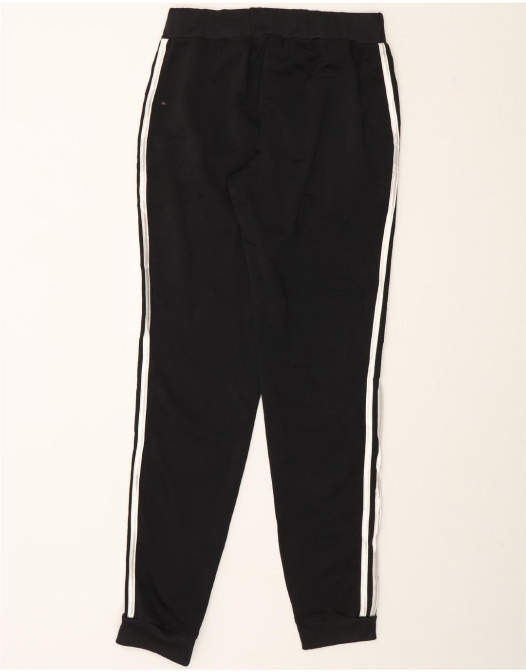 ADIDAS Womens Tracksuit Trousers Joggers UK 8/10 Small  Black Polyester Vintage Adidas and Second-Hand Adidas from Messina Hembry 