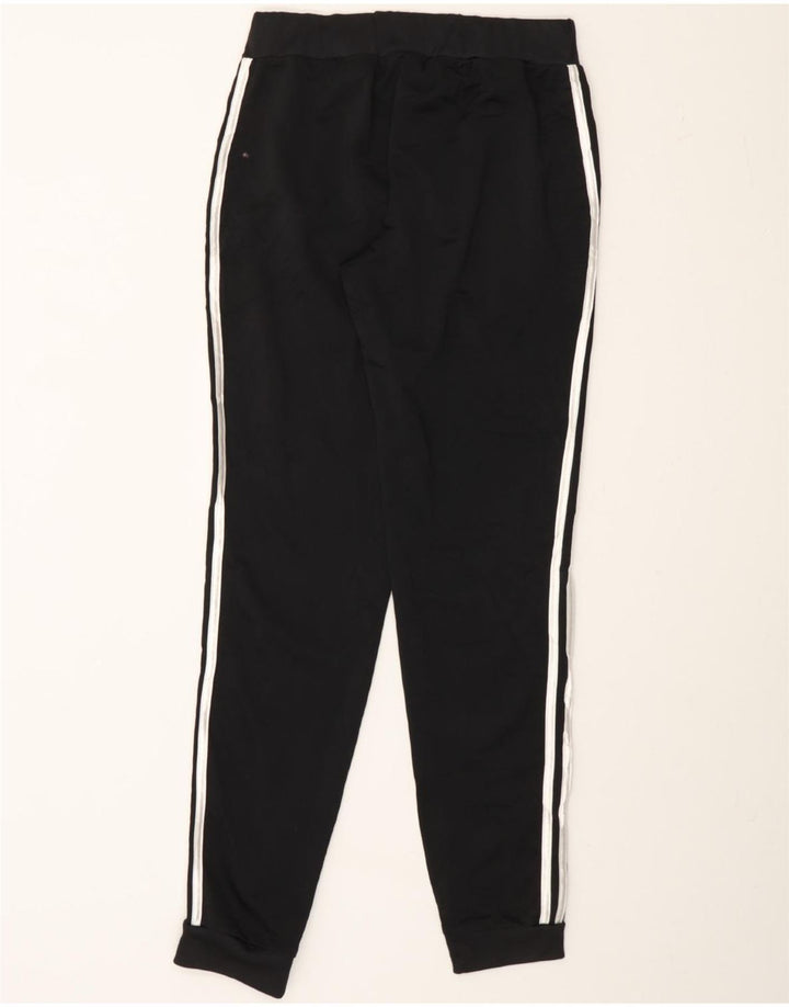 ADIDAS Womens Tracksuit Trousers Joggers UK 8/10 Small  Black Polyester Vintage Adidas and Second-Hand Adidas from Messina Hembry 