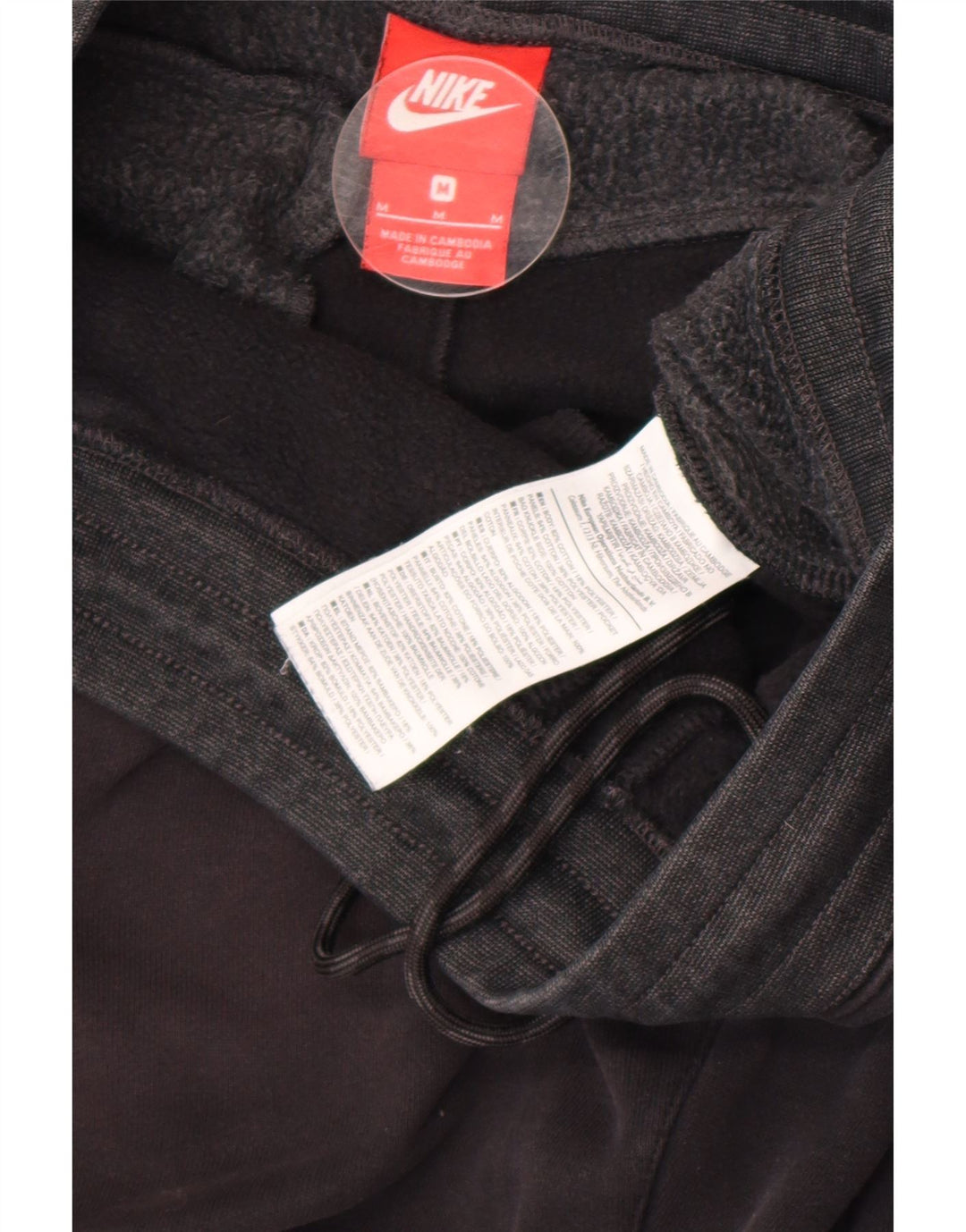 Nike Træningsdragt til mænd Joggers Medium Sort Colourblock Bomuld