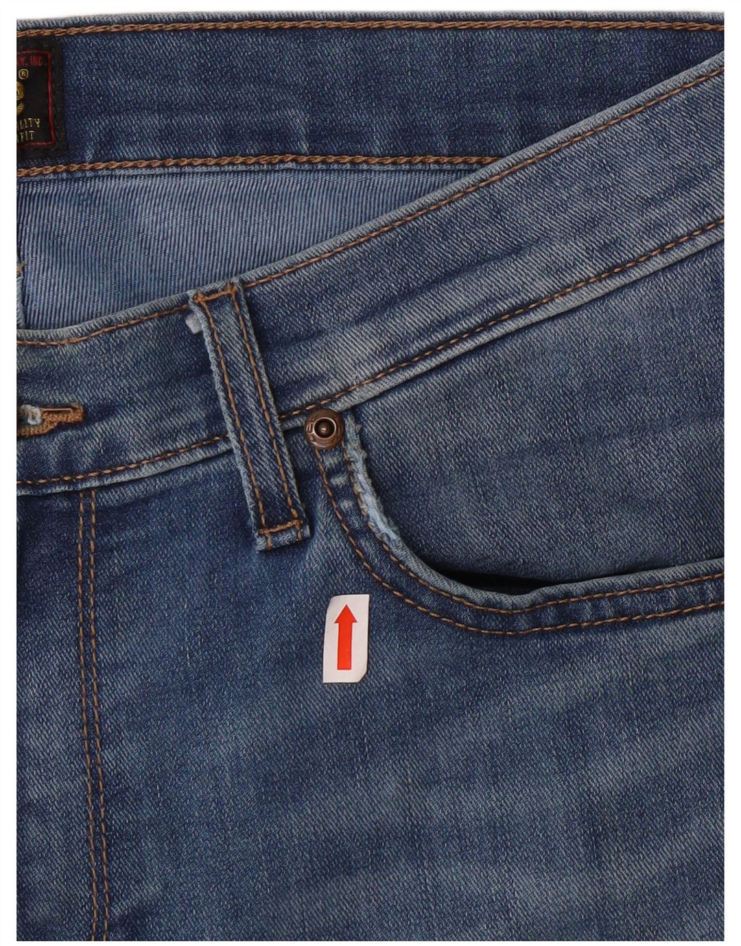 Lee Dame Rider Slim Jeans W30 L34 Blå Bomuld