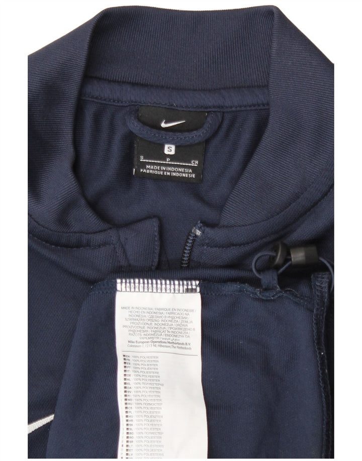 Nike Træningsdragt til mænd, topjakke, lille marineblå polyestersport