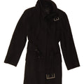 ZARA Womens Overcoat UK 16 Large Black Wool Vintage Zara and Second-Hand Zara from Messina Hembry 