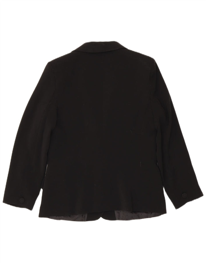 Luisa Spagnoli Dame 2-knaps blazerjakke IT 46 Stor sort polyester