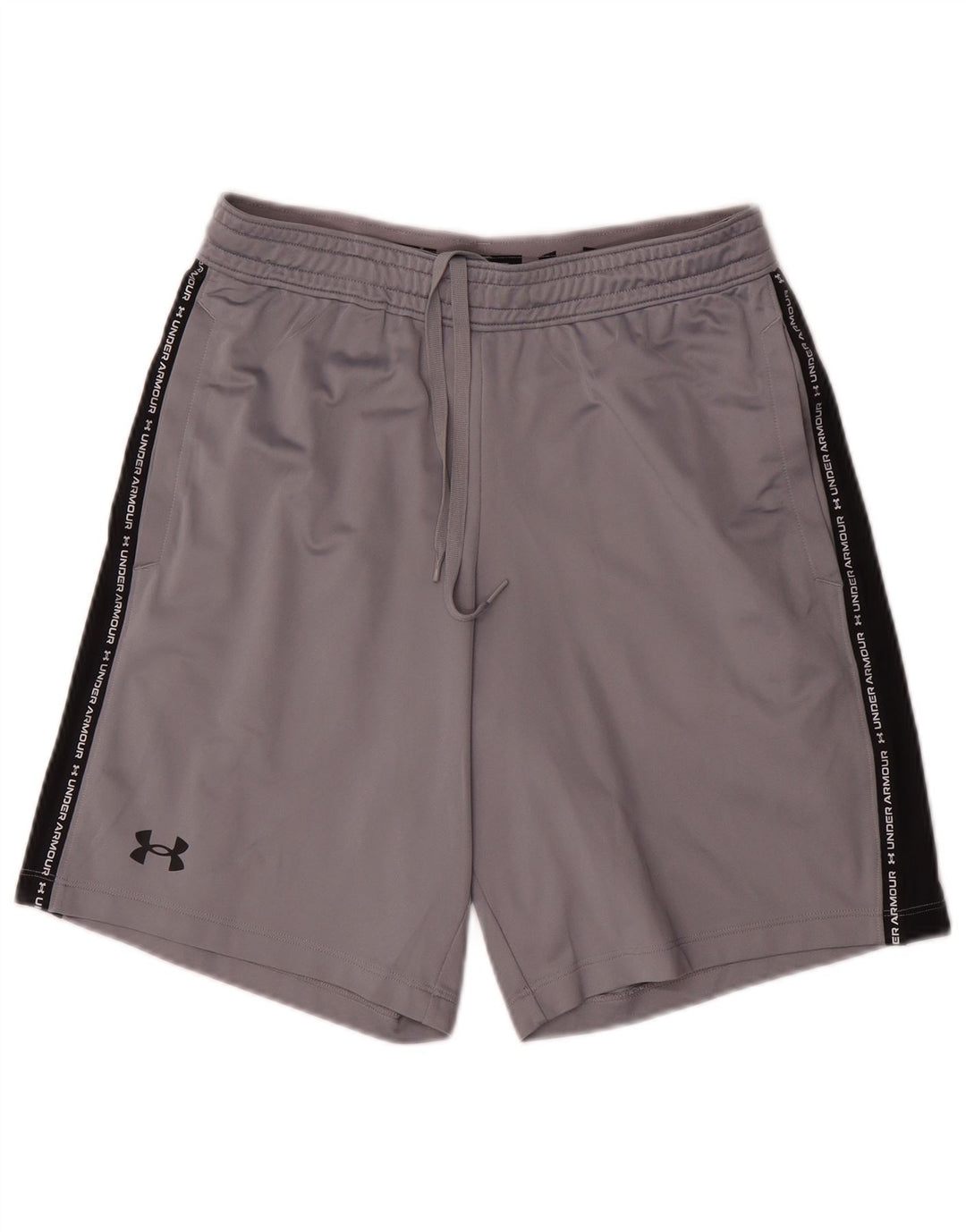 Under Armour Herre grafiske sportsshorts Medium Grå Colourblock Polyester