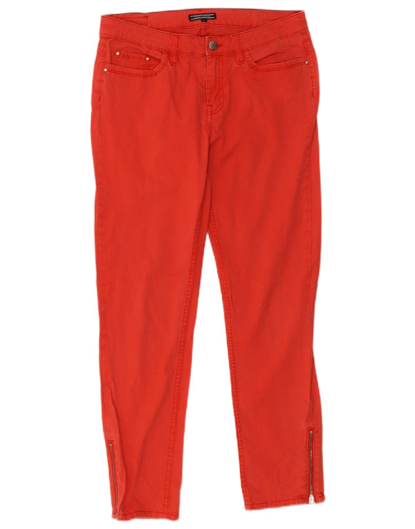 Tommy Hilfiger Dame Crop Slim Jeans US 6 Medium W30 L26 Rød Bomuld